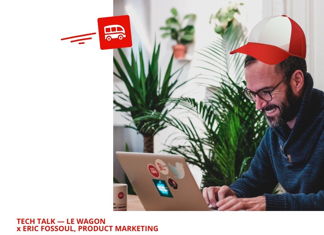 Éric Fossoul lors d’un Tech Talk au Wagon Lyon