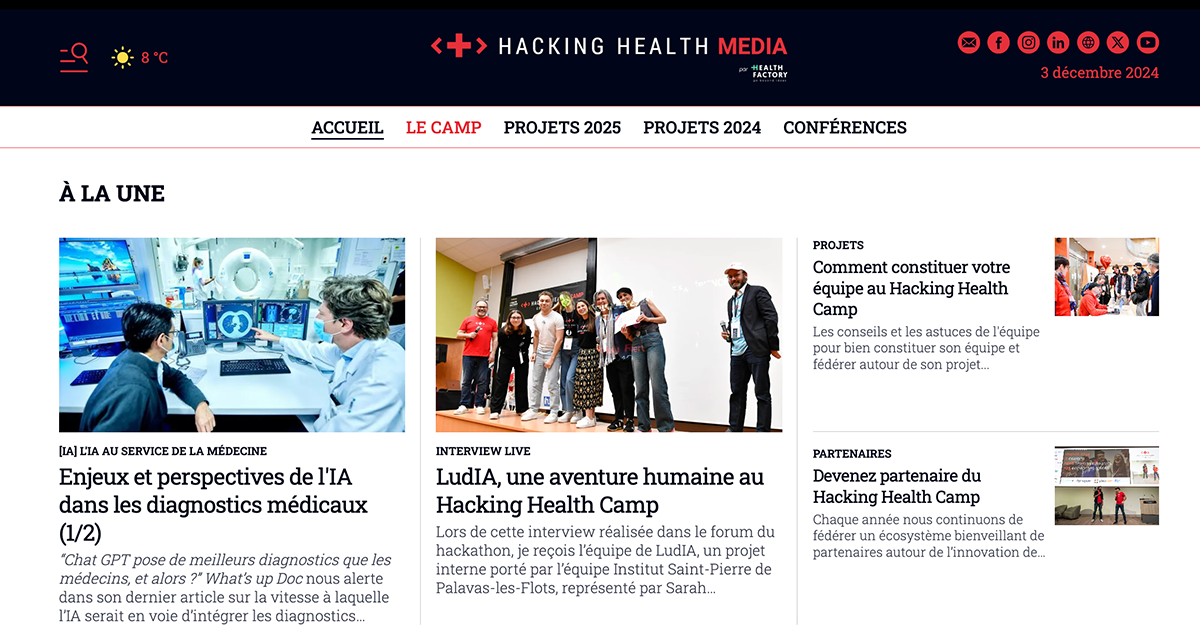 Projet Hacking Health Camp